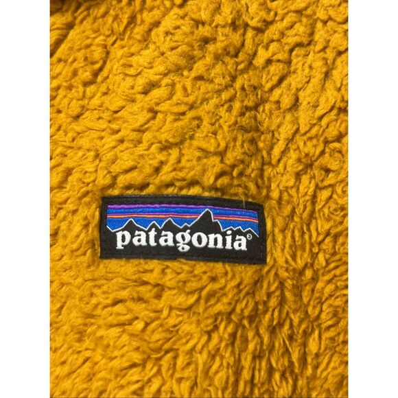 NWOT Patagonia Los Gatos Mustard Yellow Fleece Vest Women's Medium - Picture 4 of 12